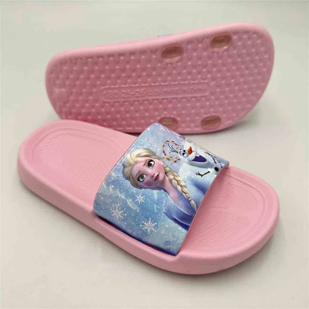 Custom Lightweight Soft Slides Sandals Comfortable, Size Customized Slipper for Children