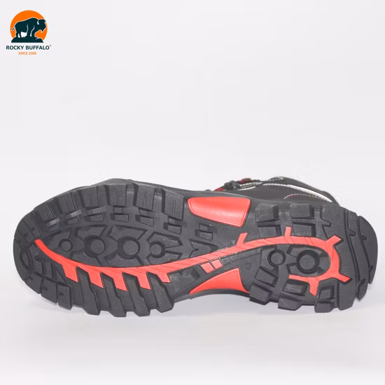 Guyisa marque professionnelle de protection légère en caoutchouc semelle en plastique respirant supérieur embout en acier hommes chaussure de sécurité Guyisa